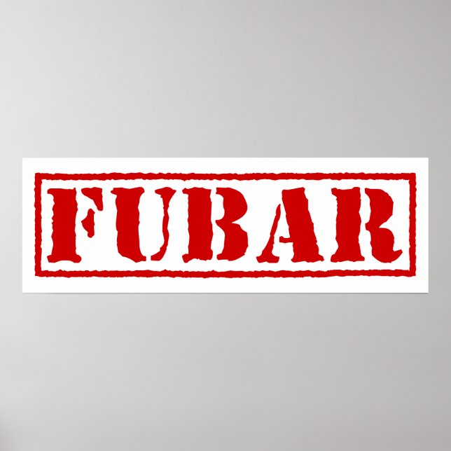 POSTER FUBAR (Frente)