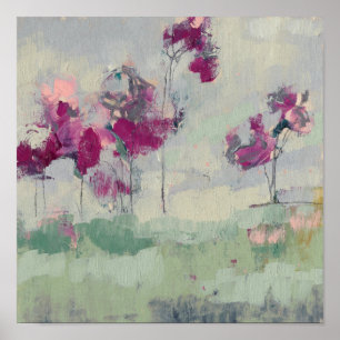 Poster Fuchsia Treeline