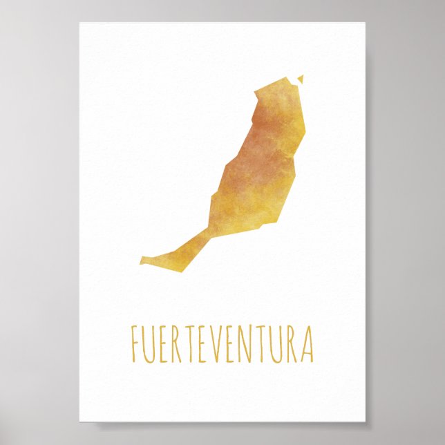 Poster Fuerteventura (Frente)