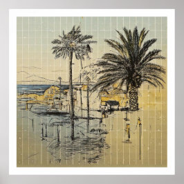 Poster Fuerteventura, Ilhas Canárias, praia