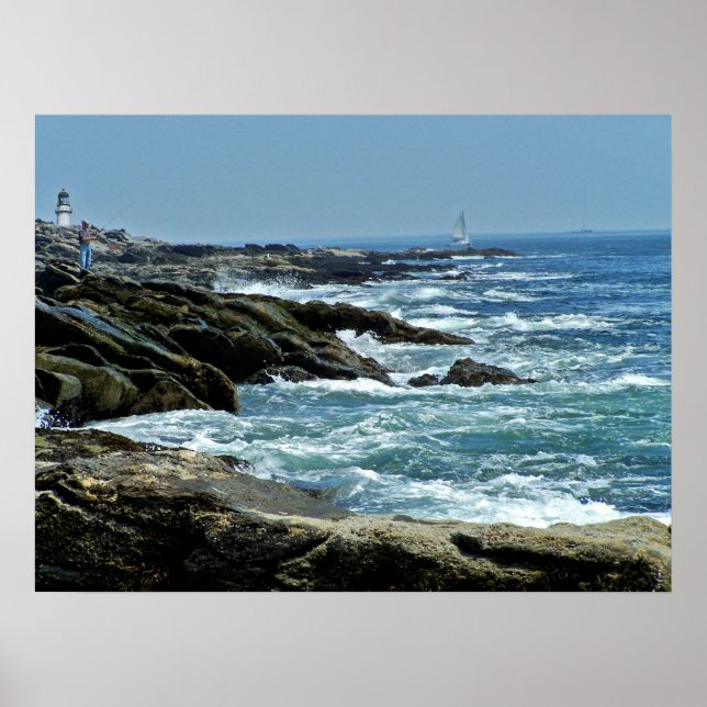 Póster Fuga da pesca (Frente)