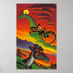 Poster Fuga de Fantasia Amish