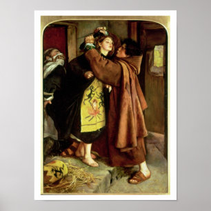 Poster Fuga de um Heretic, 1559, 1857 (óleo na canvas)