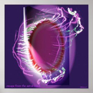 Póster fuga do negro astral