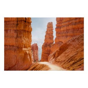 Póster Fuga do parque nacional da garganta de Bryce