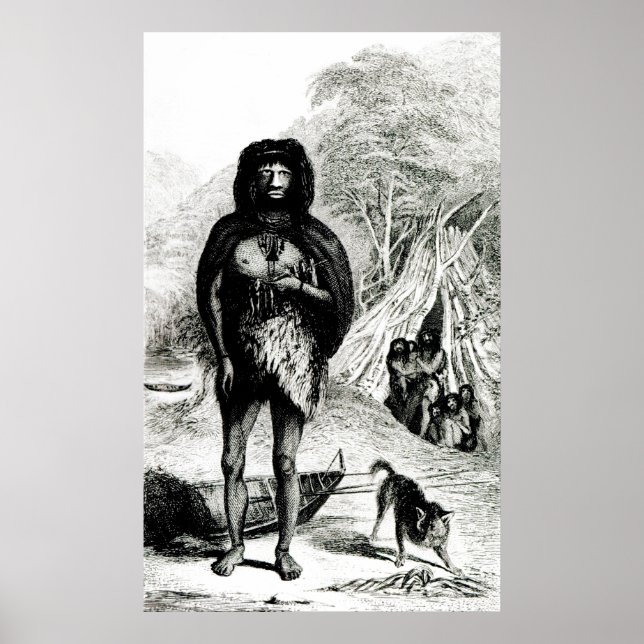 Póster Fugian Man (Frente)