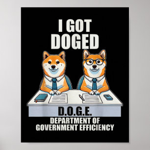 Poster Fui Dogue D.o.g. e Departamento de Governo