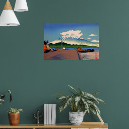 Poster Fuji de uma Estrada Tokuriki Tomikichiro 1941