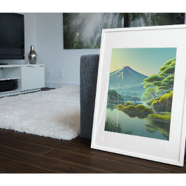 Poster Fuji From Tago Bay - Japonês Landscape Wallart
