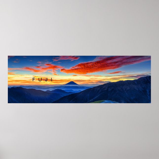 Poster Fuji - Japão (Frente)