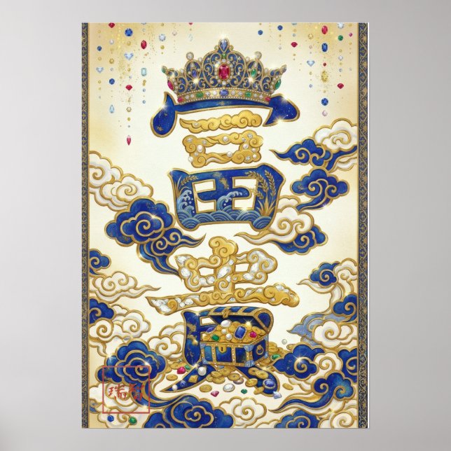 Poster Fuki: Wealth & Nobility Art260030010 (Frente)