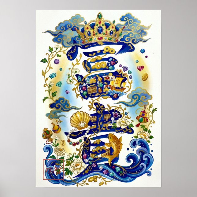 Poster Fuki: Wealth & Nobility Art260030210 (Frente)