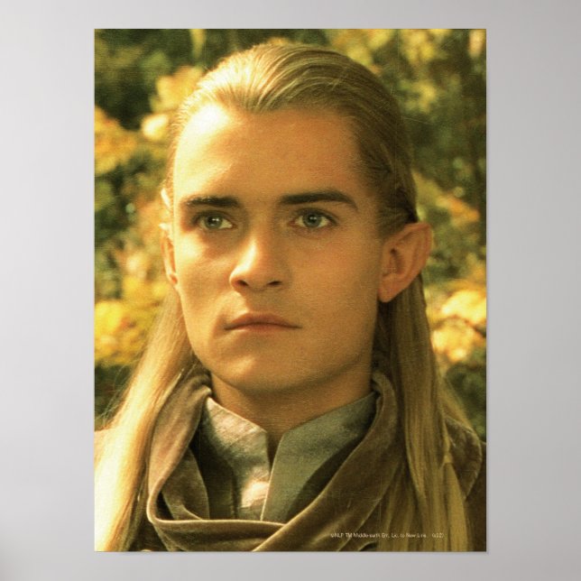 Poster Fulgor dourado de LEGOLAS GREENLEAF™ (Frente)