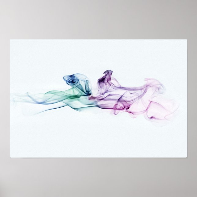 Poster Fumaça Roxa (Frente)