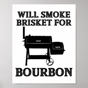 Poster Fumará o Cozinhar Burbon Burbon Lover Grill Gif