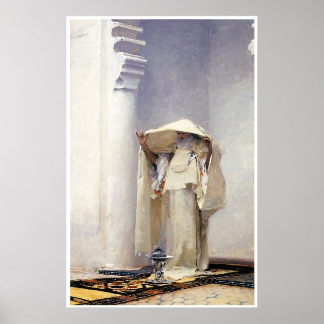 Poster Fumee d'ambre gris (Tangiers), 1880 (Frente)