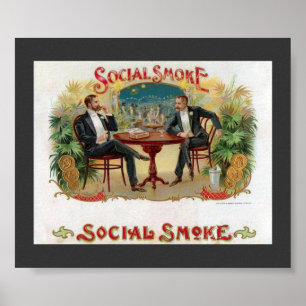 Póster Fumo social