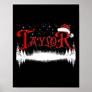 Poster Fun Taylor Papais noeis First Name Christmas Taylo