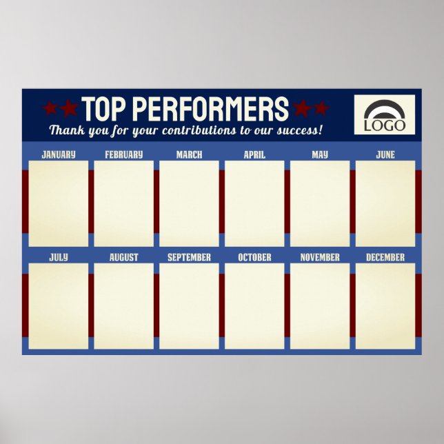 Poster Funcionário com melhor desempenho da exibição de f (Frente)