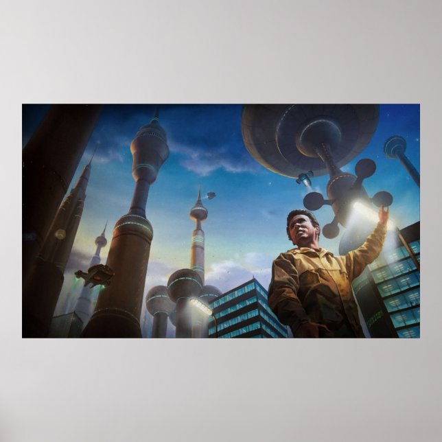 Poster Fundação Isaac Asimov (Frente)