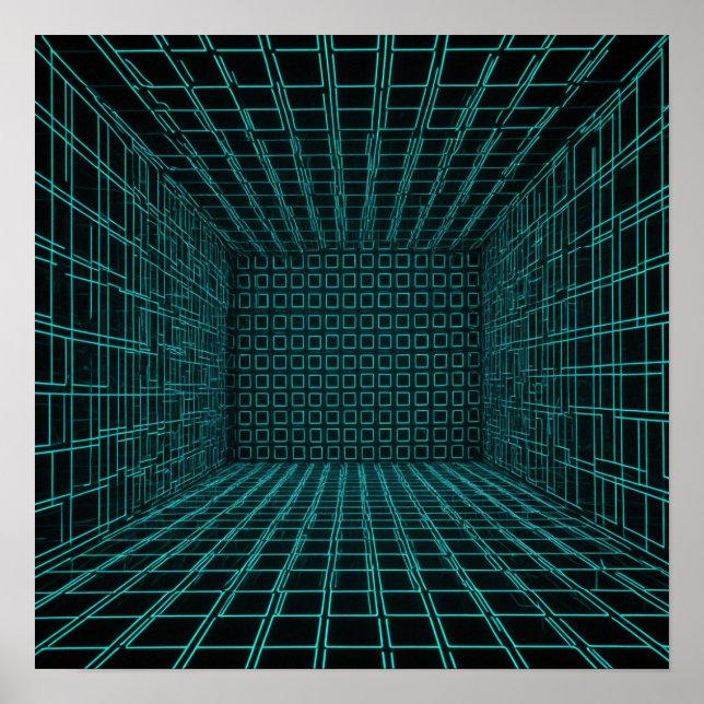 Poster Fundo abstrato (Frente)