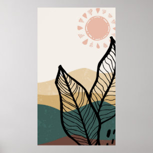 Poster fundo abstrato