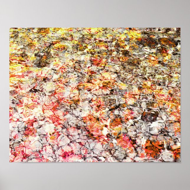 Poster Fundo abstrato colorido, moderno e legal (Frente)