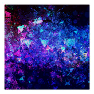 Póster Fundo abstrato com cor com Na moda moderno