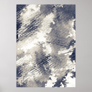 Póster Fundo abstrato do grunge. Aguarela, tinta