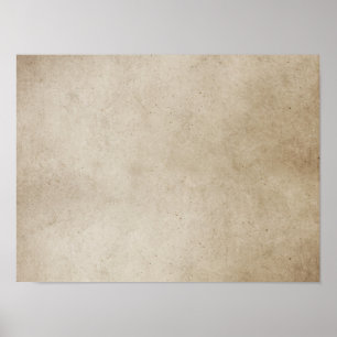 Poster Fundo antigo de papel do pergaminho de Brown do