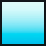 Poster Fundo azul-aqua<br><div class="desc">Cores de gradiente aqua azul.</div>