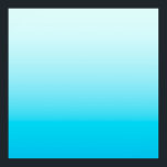 Poster Fundo azul-aqua<br><div class="desc">Cores de gradiente aqua azul.</div>