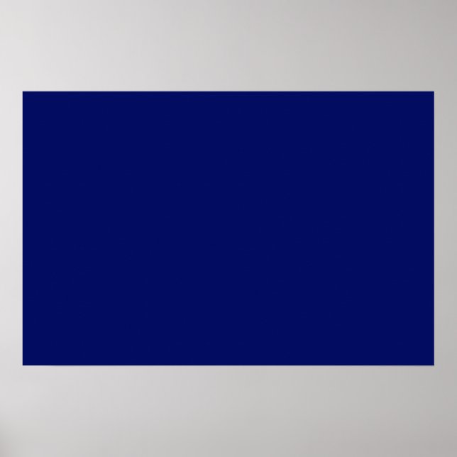 Póster Fundo azul escuro (Frente)