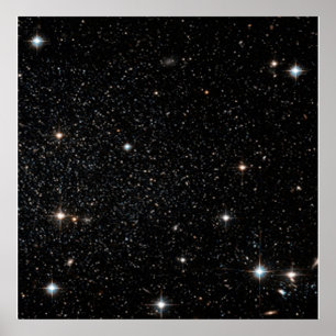 Póster Fundo - Céu Noturno e Estrelas