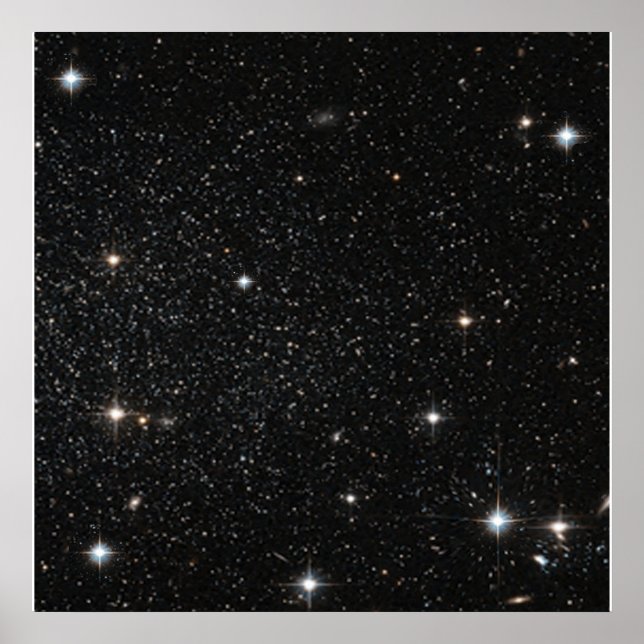 Póster Fundo - Céu Noturno e Estrelas (Frente)