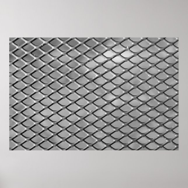 Poster Fundo cinza abstrato (Frente)