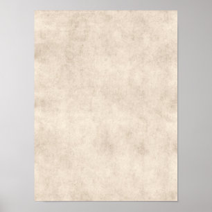 Póster Fundo claro do papel da antiguidade do pergaminho