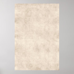 Póster Fundo claro do papel da antiguidade do pergaminho