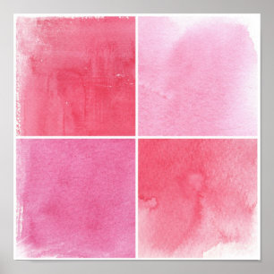 Póster fundo colorido da aguarela para o seu