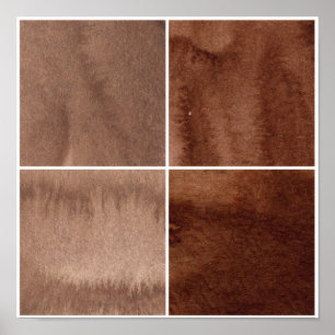 Poster fundo colorido da aguarela para seus 4