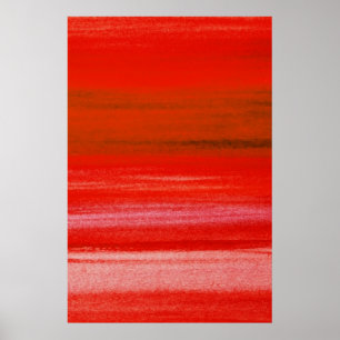 Poster Fundo cor-de-rosa vermelho do abstrato da aguarela