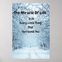 "Fundo da neve do inverno" Cotações Inspiracionais