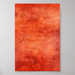 Póster Fundo das Flores de Fogo Amarelas Vermelhas