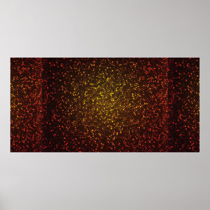 Poster fundo de abstrato vintage. Mosaico luminoso do car