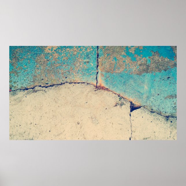 Poster Fundo de arte abstrata (Frente)