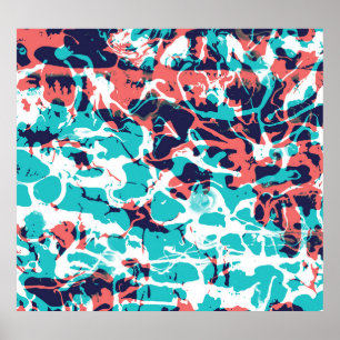 Poster Fundo de Arte de Papel Marcado abstrato