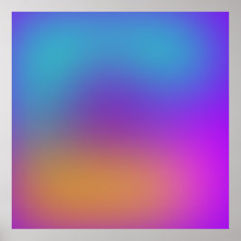 Poster Fundo de Gradação Multicolorido abstrato