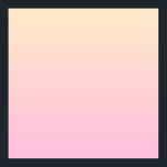 Poster Fundo de gradação rosa pálido e amarelo<br><div class="desc">Gradiente rosa pálido e amarelo.</div>
