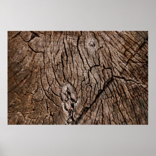 Poster Fundo de madeira, antigo grunge, texturizado escur