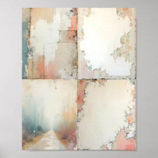 Poster Fundo de papel de parede digital